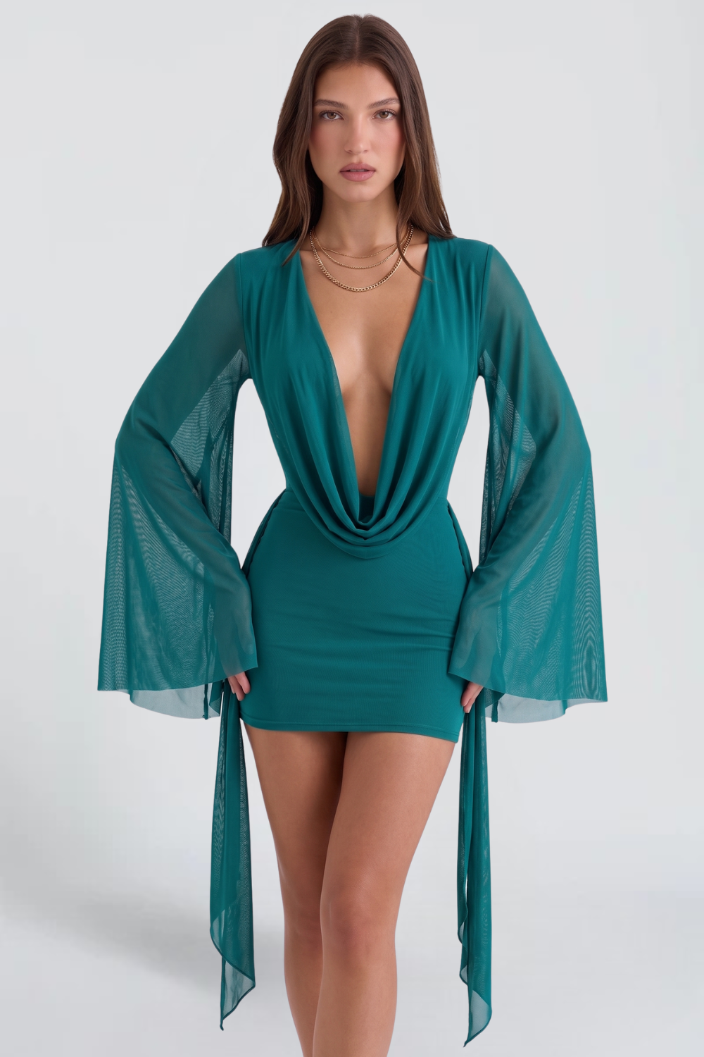 Virelle Plunge Dress