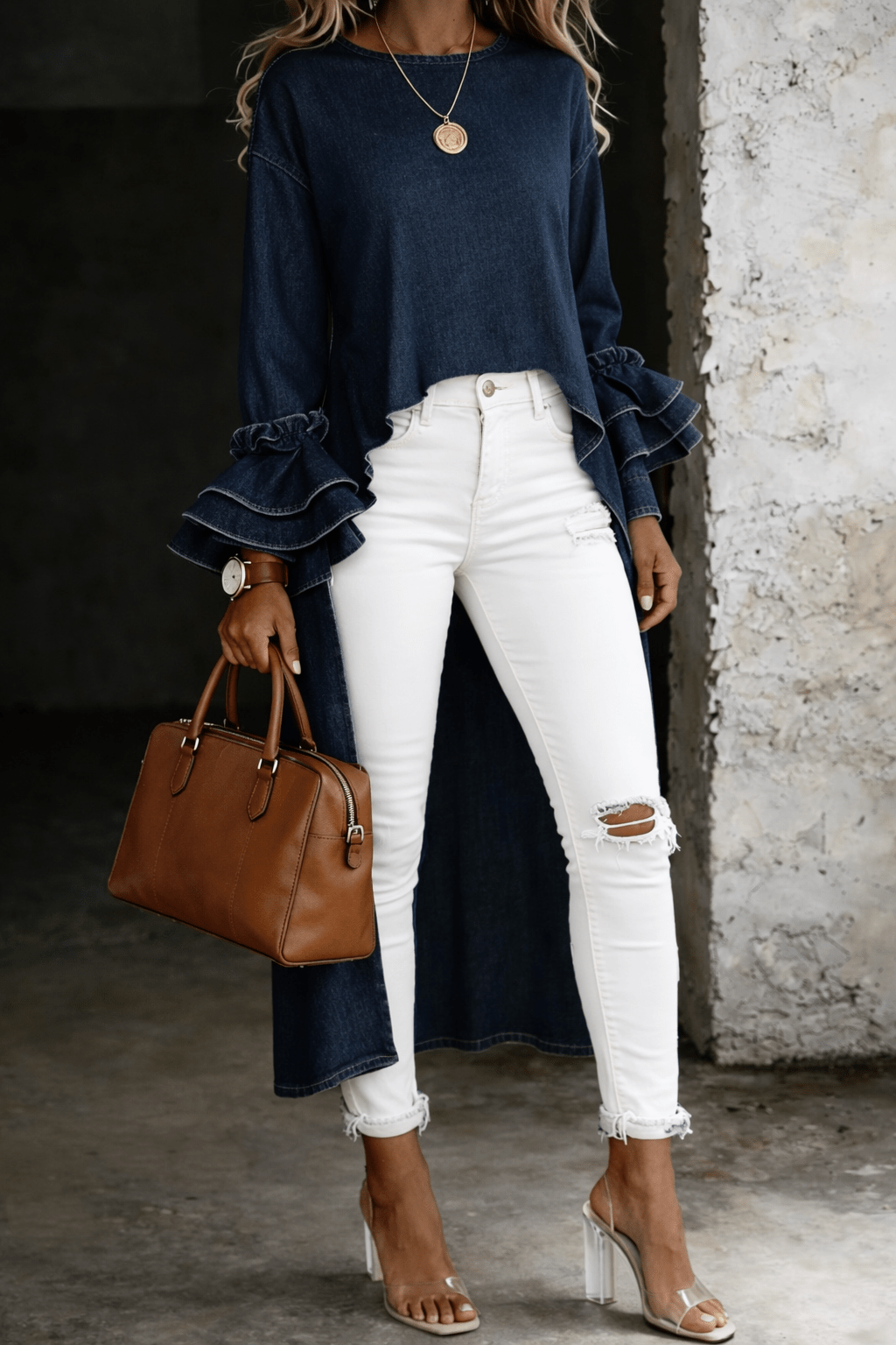 Ashley | Casual Shirt Top - MUSSRA