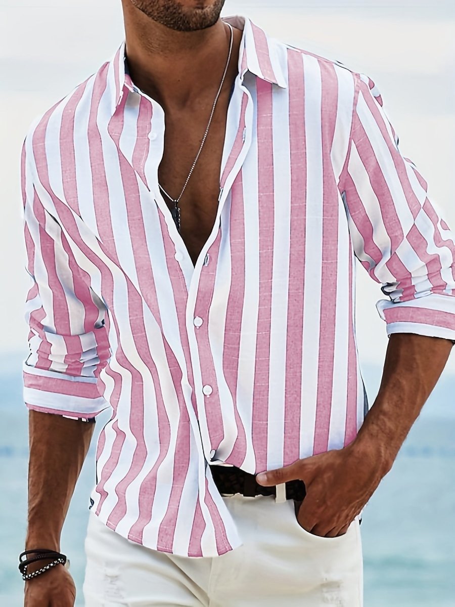Beckett | Casual Stripe Summer Shirt - MUSSRA