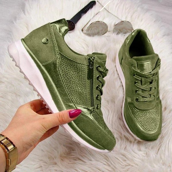 Ginette™ | Zip - Up Orthopedic Sneakers - MUSSRA