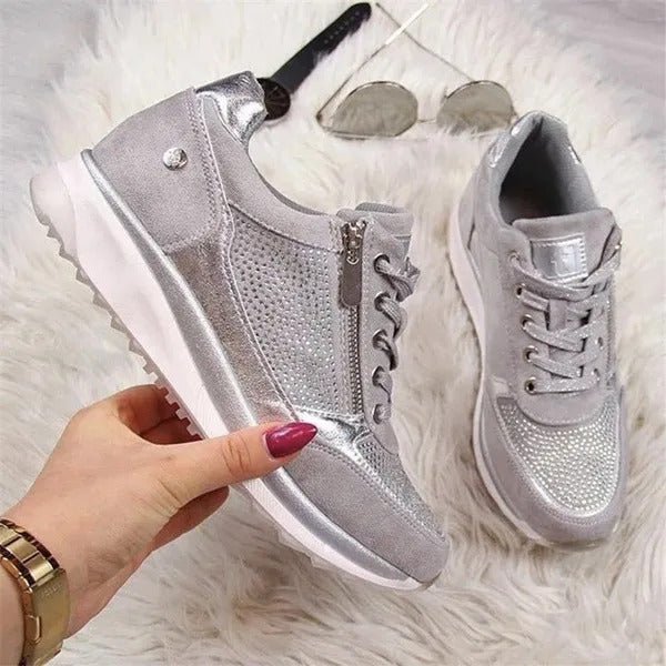 Ginette™ | Zip - Up Orthopedic Sneakers - MUSSRA
