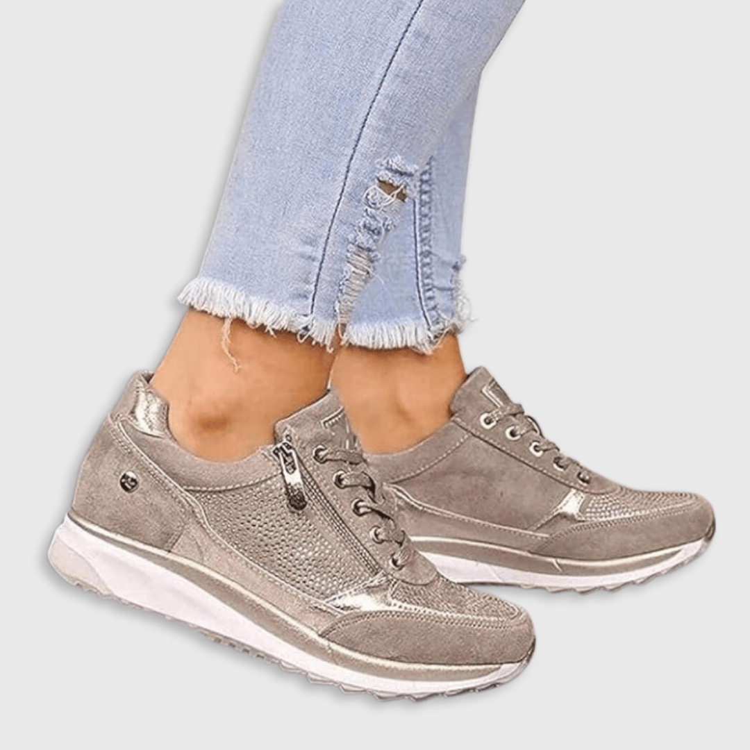 Ginette™ | Zip - Up Orthopedic Sneakers - MUSSRA
