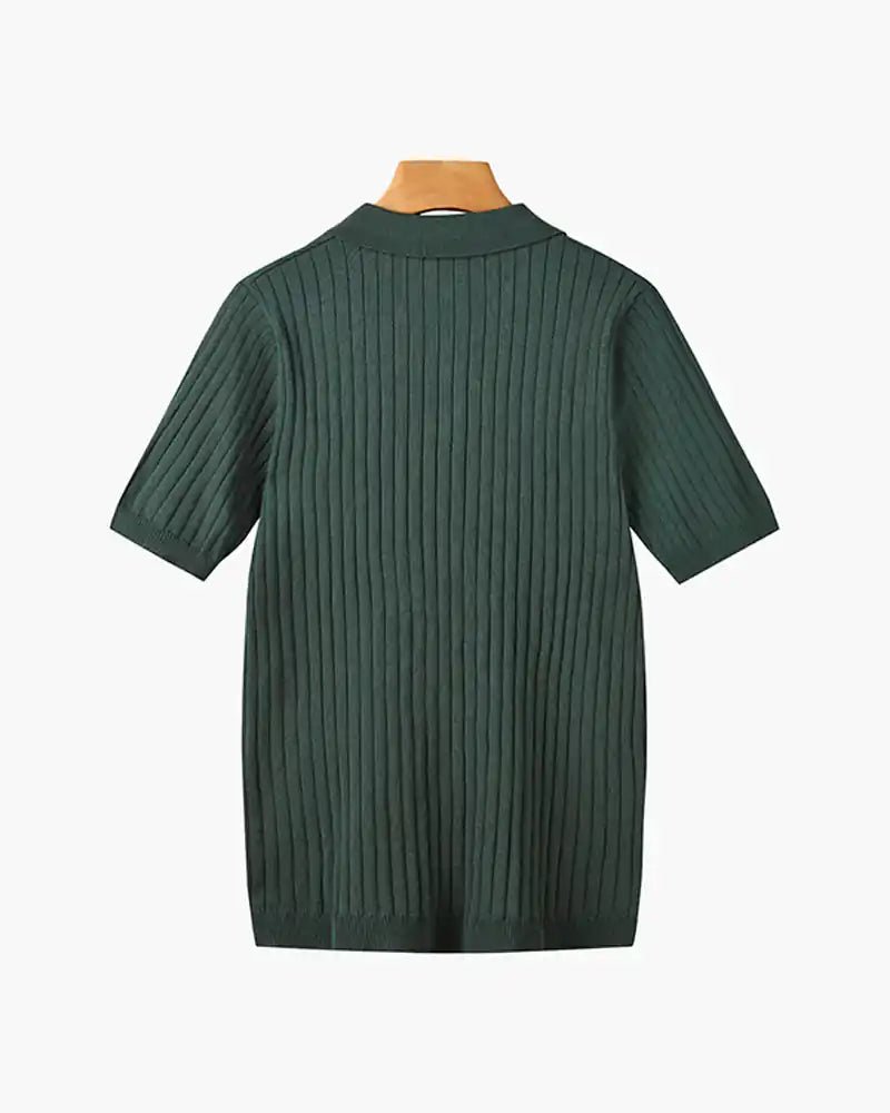 Knitted Polo Shirt - MUSSRA