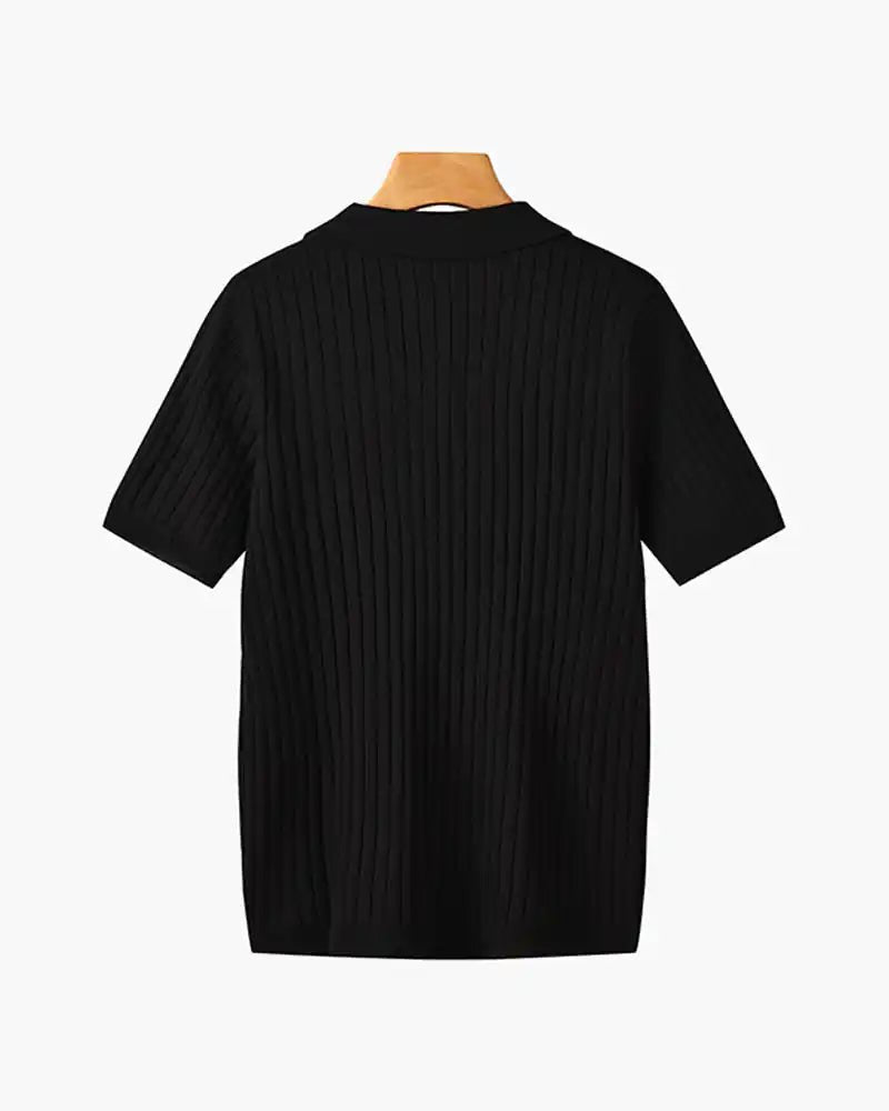 Knitted Polo Shirt - MUSSRA
