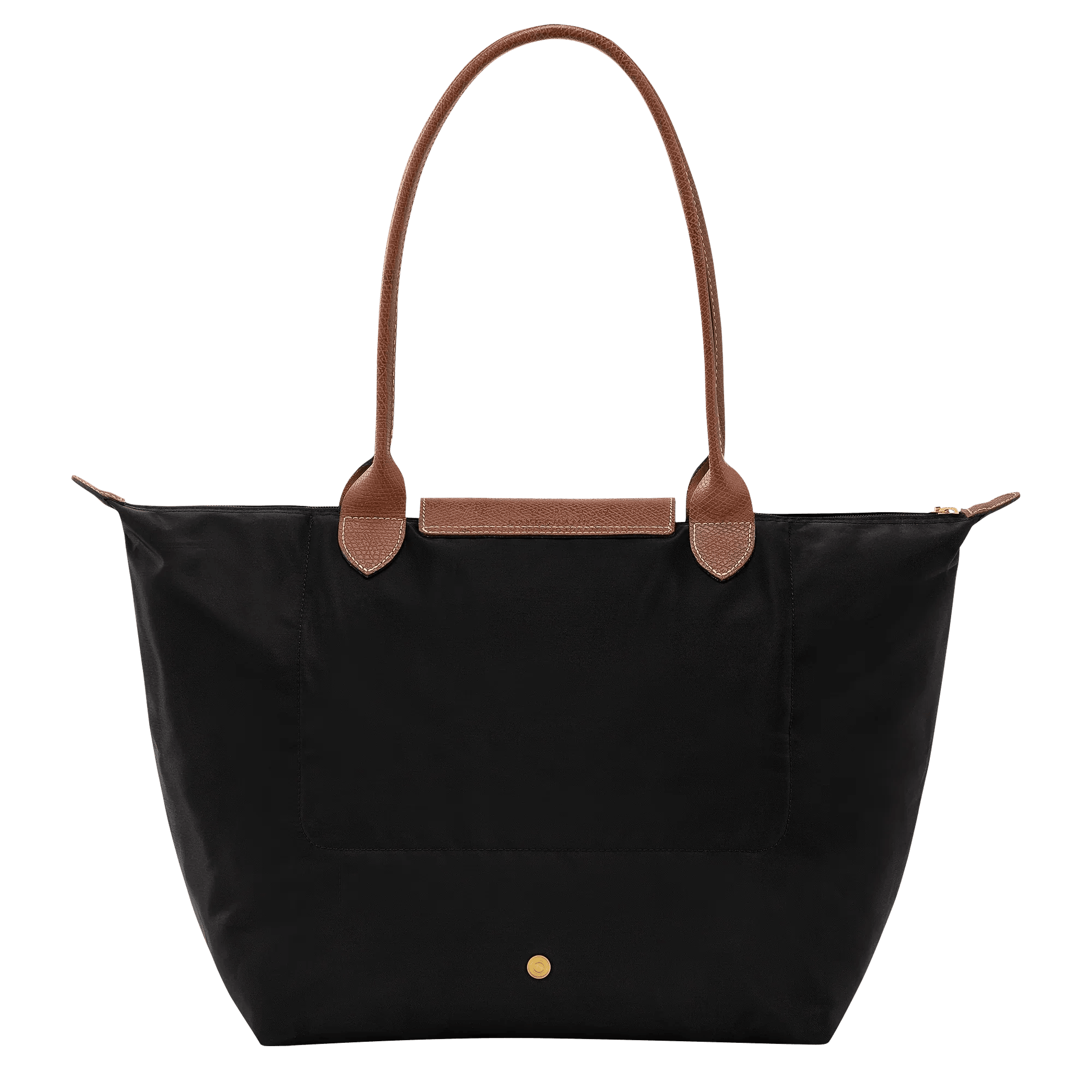 Longchamp - Large Le Pliage Tote, Black - MUSSRA