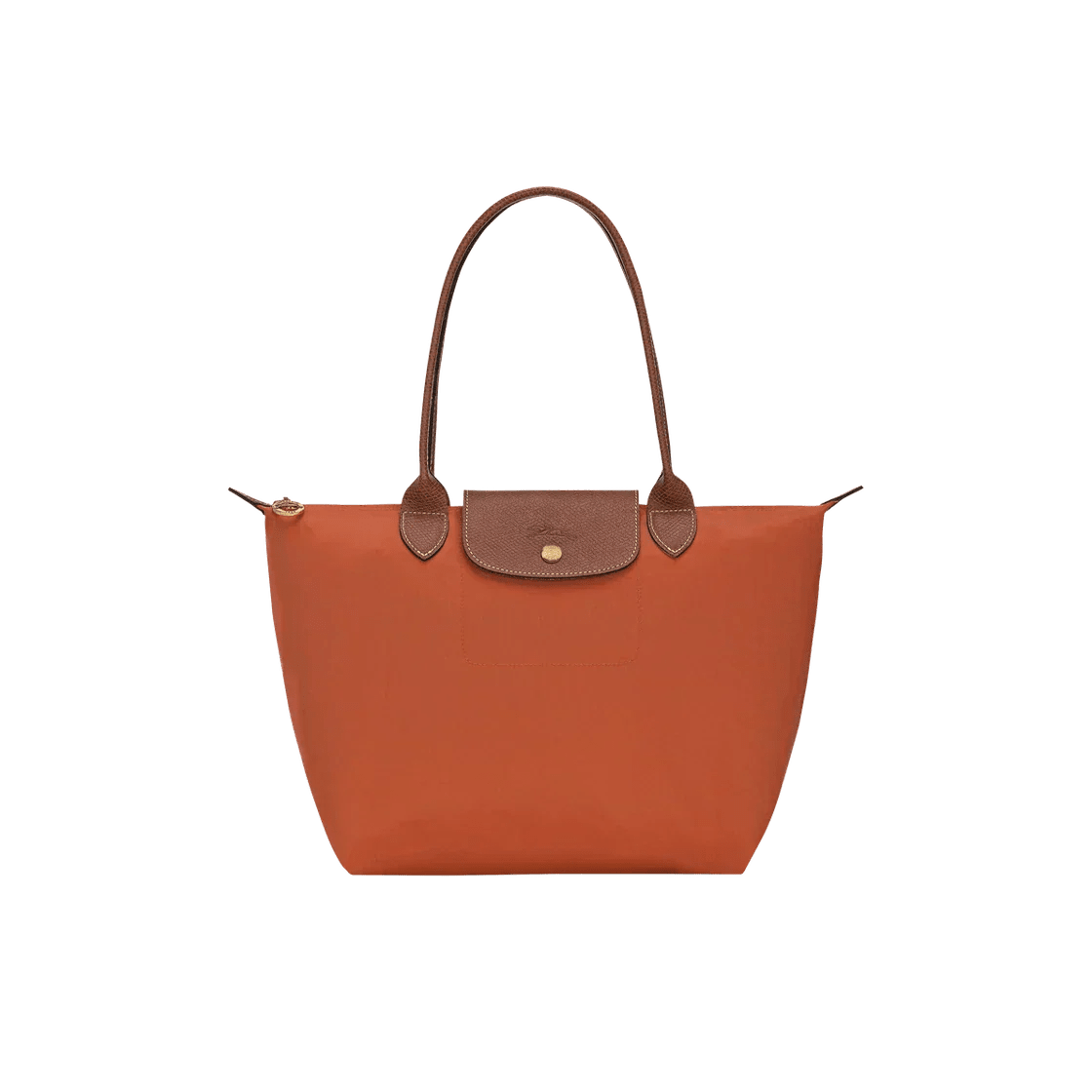 Longchamp - Large Le Pliage Tote, Brick - MUSSRA