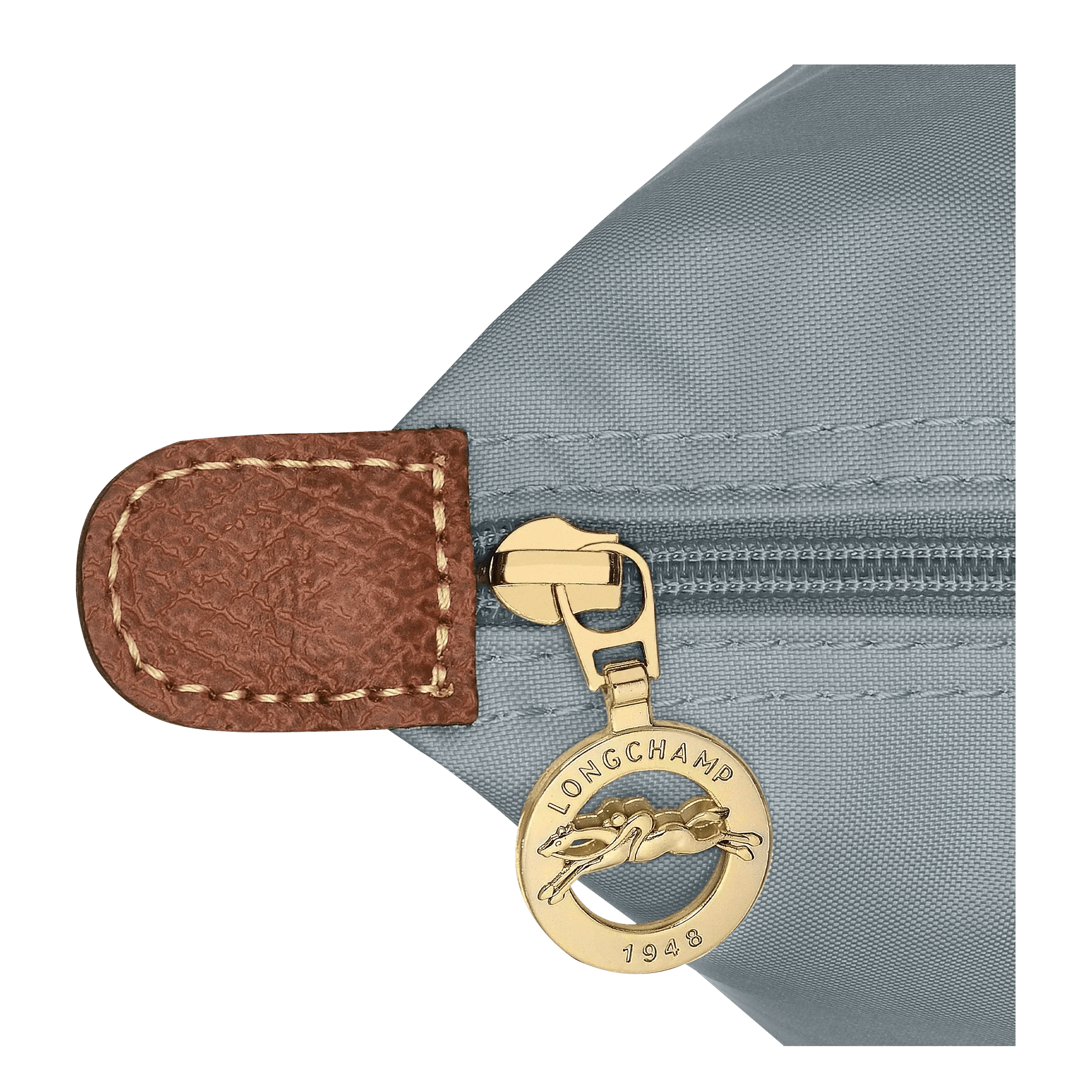 Longchamp - Large Le Pliage Tote, Steel - MUSSRA