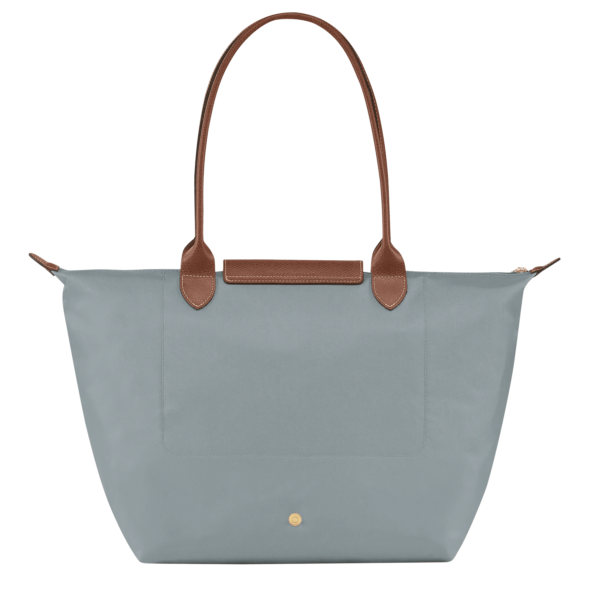 Longchamp - Large Le Pliage Tote, Steel - MUSSRA