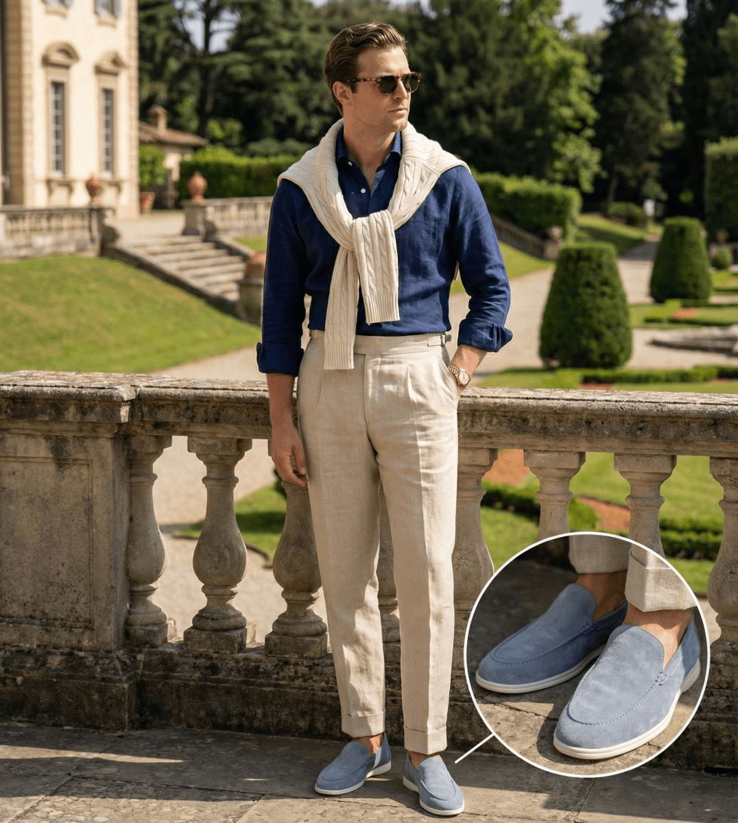 Lorenzo | Premium Suede Loafers - MUSSRA