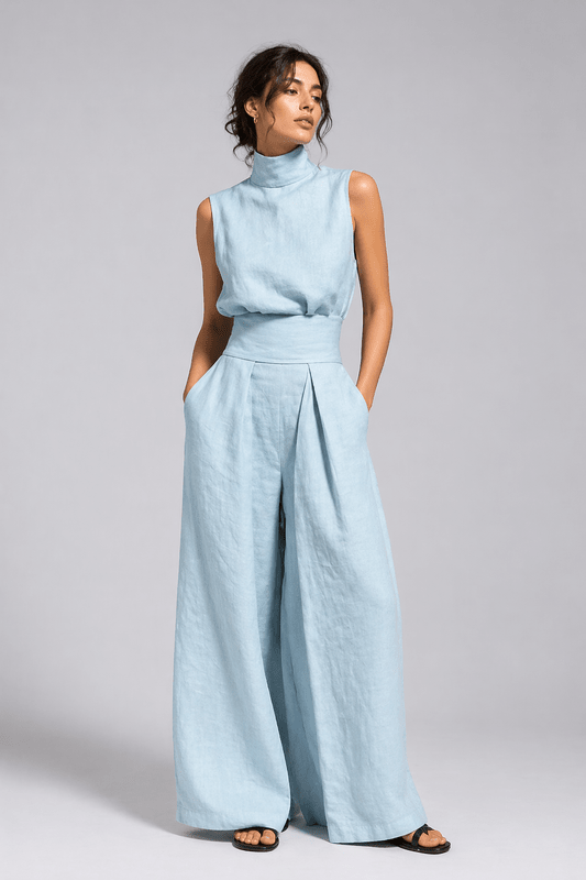Lunaria™ | Elegant Wide-Leg Set - MUSSRA