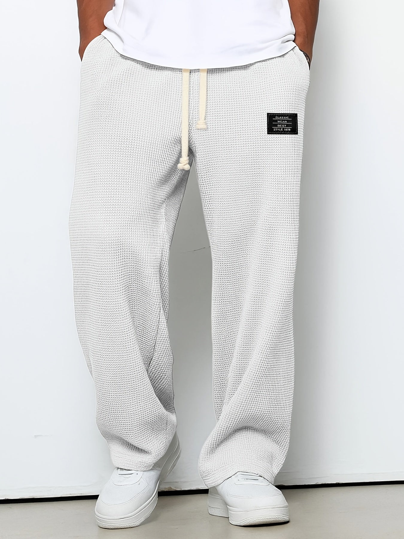 Mason™ Relaxed Waffle Drawstring Pants - MUSSRA