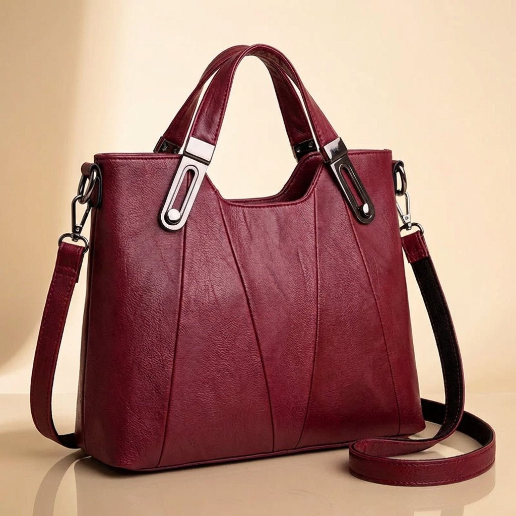 Sienna Leather Handbag - MUSSRA
