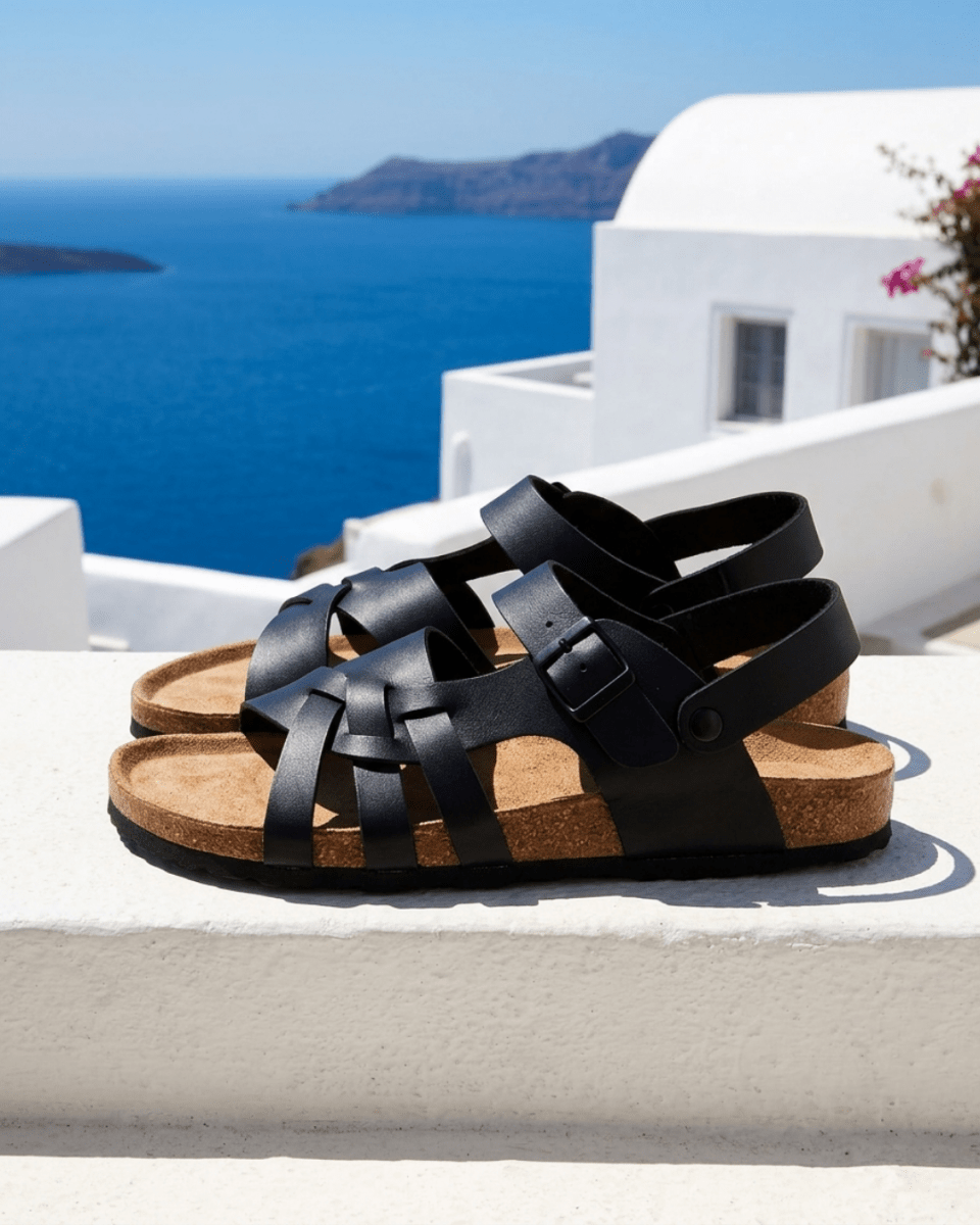 Sofia | Leather Sandal - MUSSRA