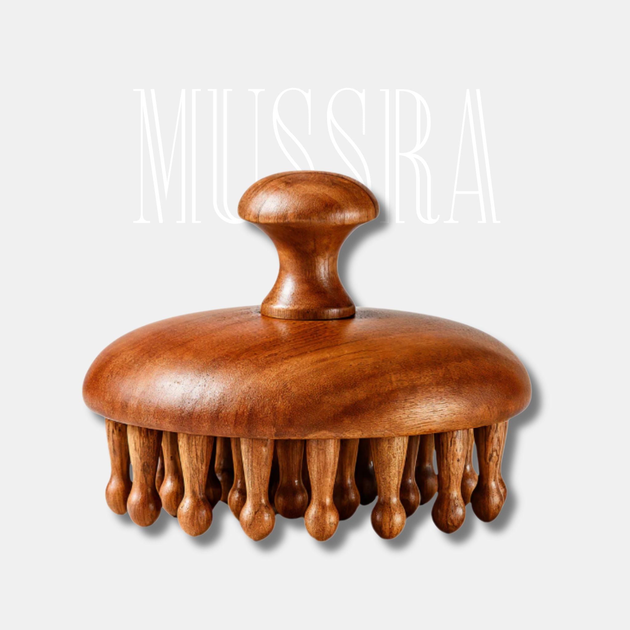 Bamboo Scalp & Meridian Massage Brush
