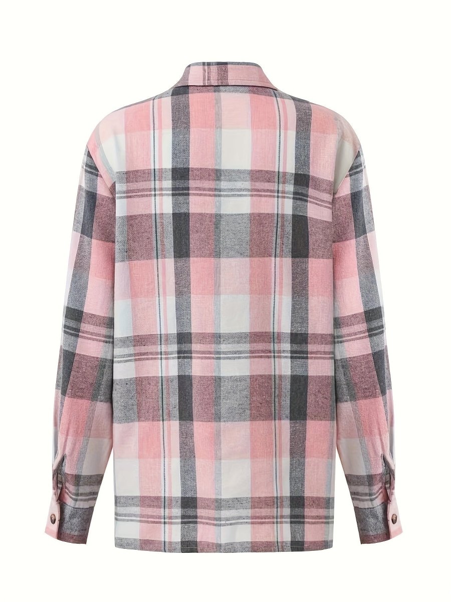 Alessia | Elegant Textured Long Sleeve Blouse - MUSSRA