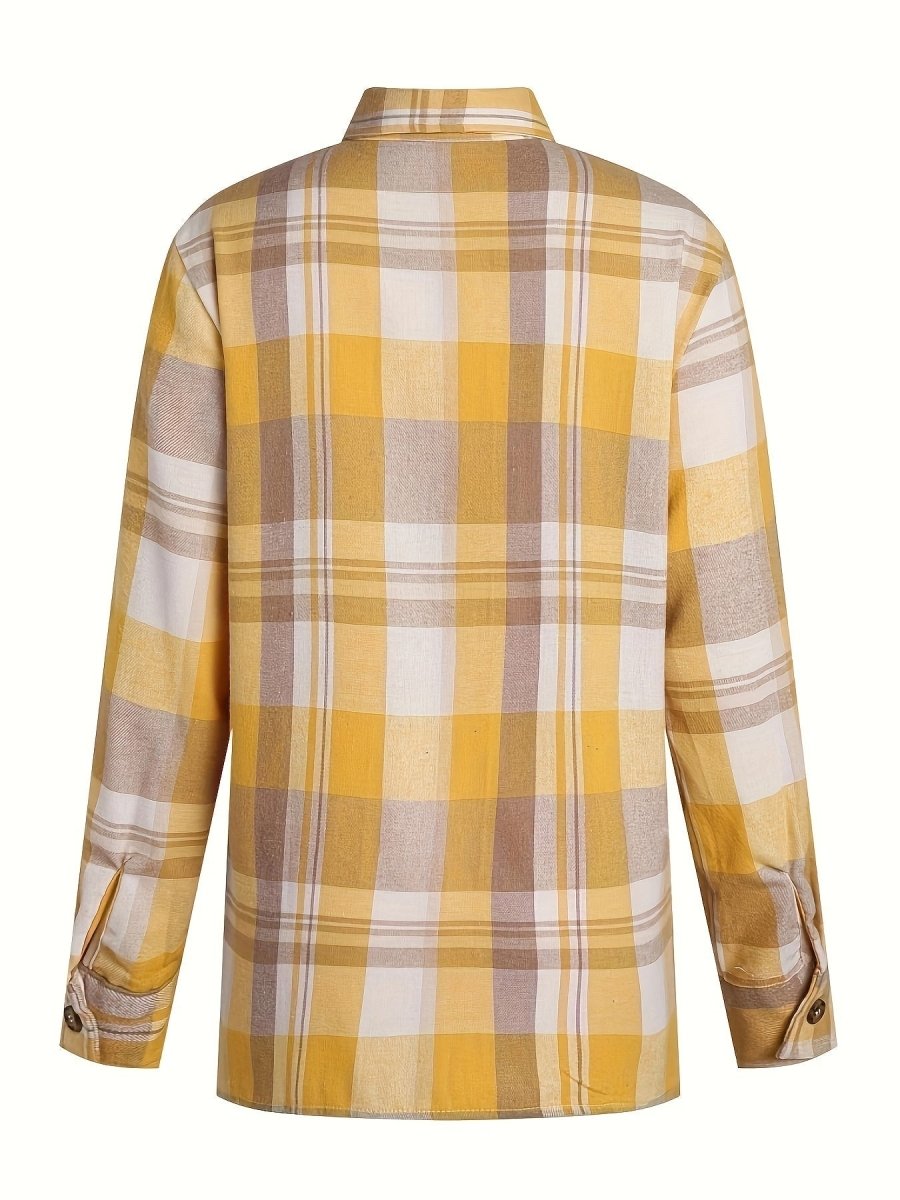 Alessia | Elegant Textured Long Sleeve Blouse - MUSSRA