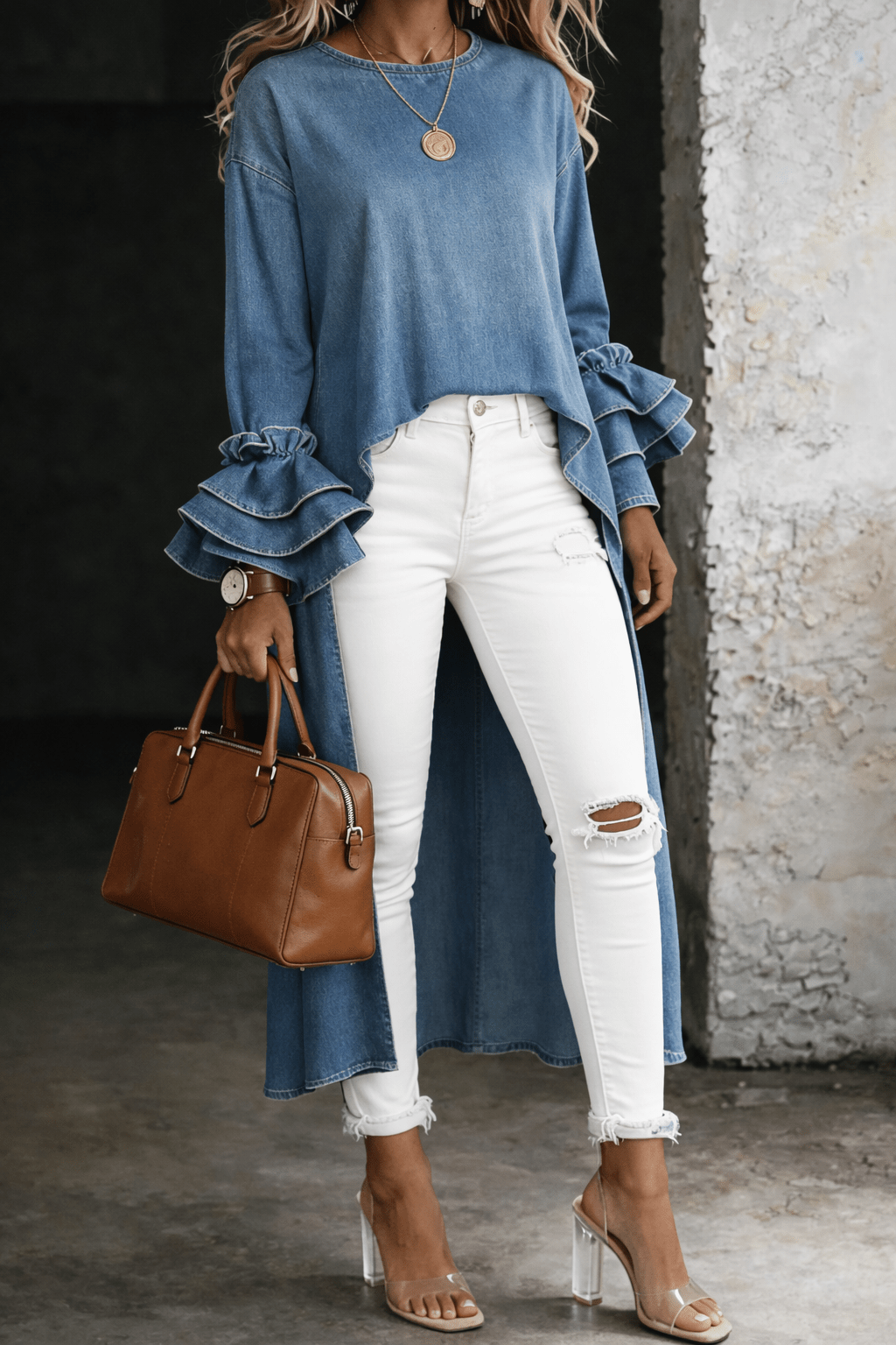 Ashley | Casual Shirt Top - MUSSRA