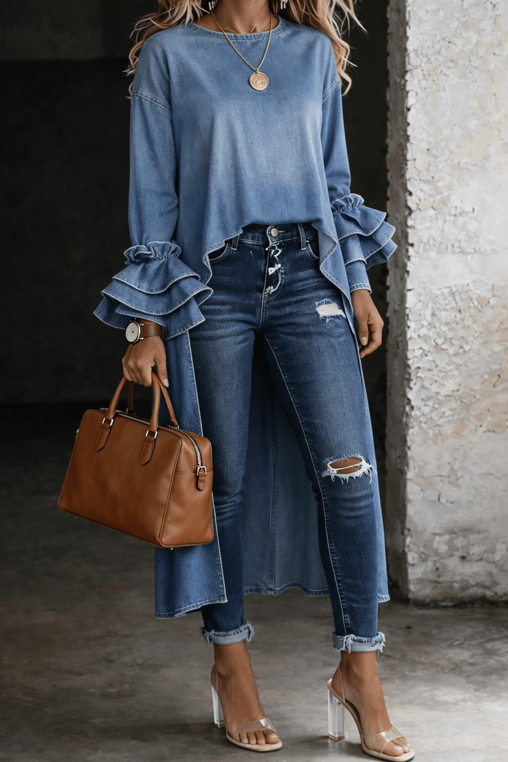 Ashley | Casual Shirt Top - MUSSRA