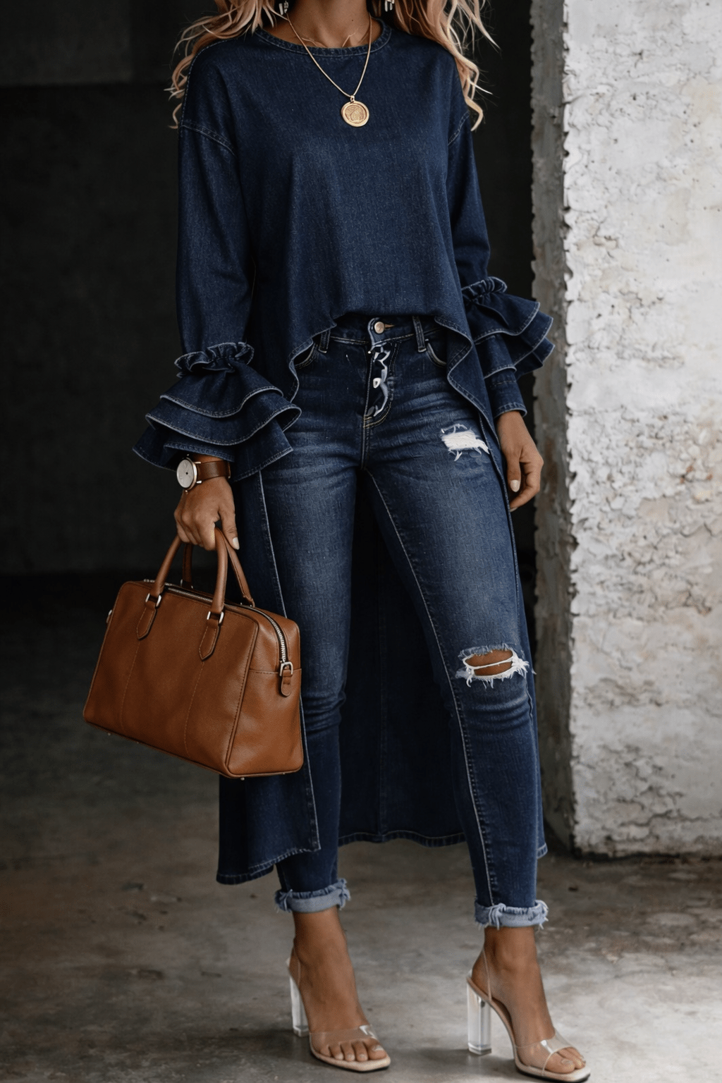 Ashley | Casual Shirt Top - MUSSRA