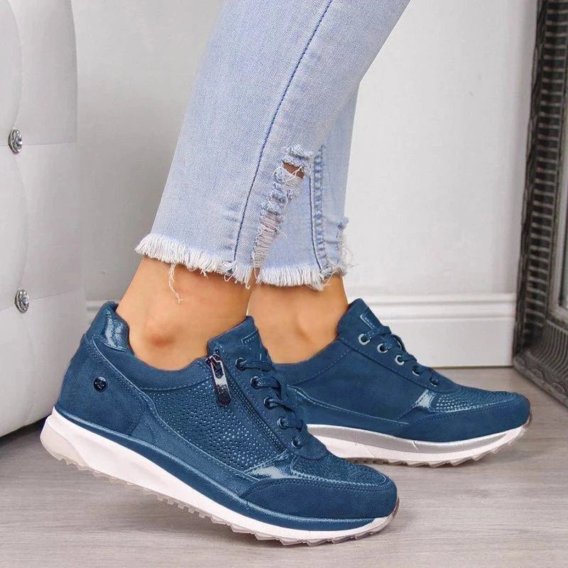 Ginette™ | Zip - Up Orthopedic Sneakers - MUSSRA