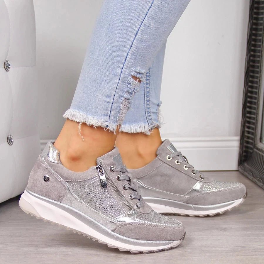 Ginette™ | Zip - Up Orthopedic Sneakers - MUSSRA