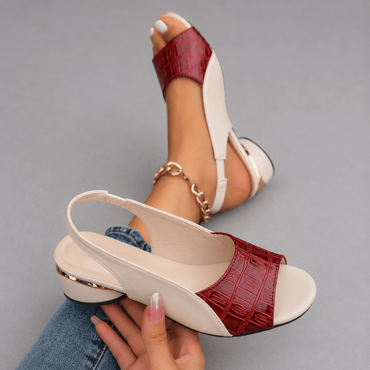 Gloria™ | Elegant Orthopedic Sandals - MUSSRA