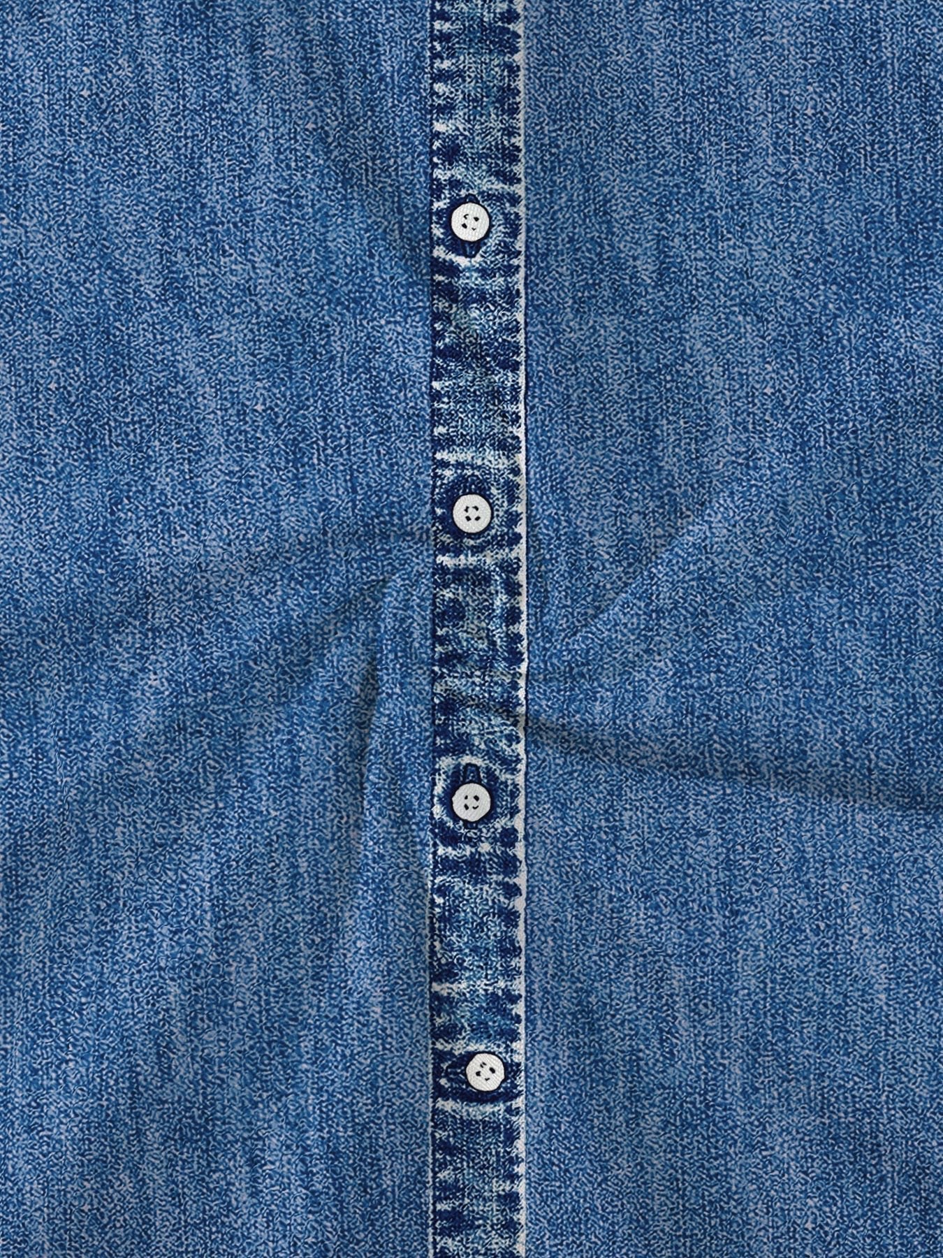Helen | Denim Stylish Retro Dress - MUSSRA