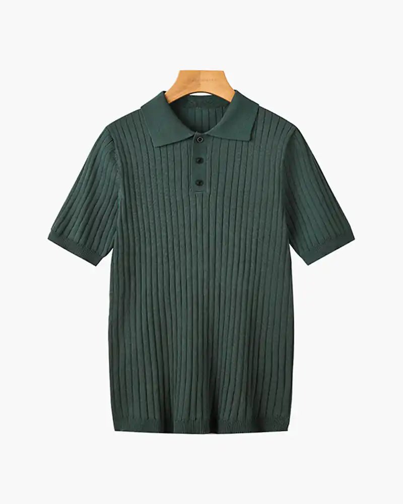 Knitted Polo Shirt - MUSSRA