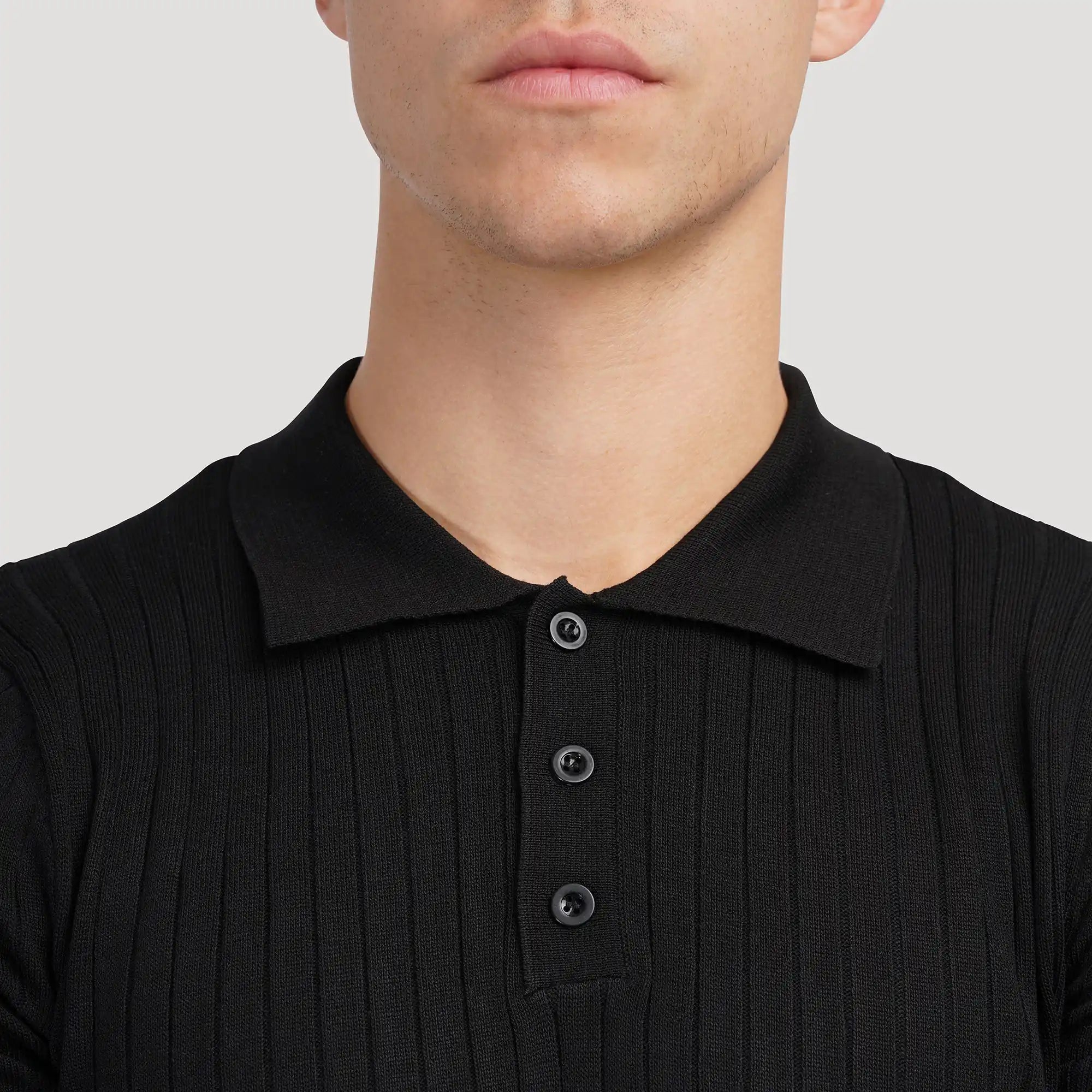 Knitted Polo Shirt - MUSSRA