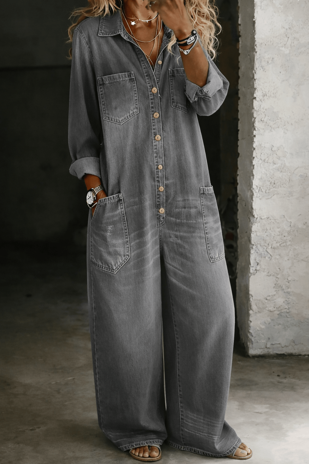Lena | Casual Comfort Jumpsuit - MUSSRA