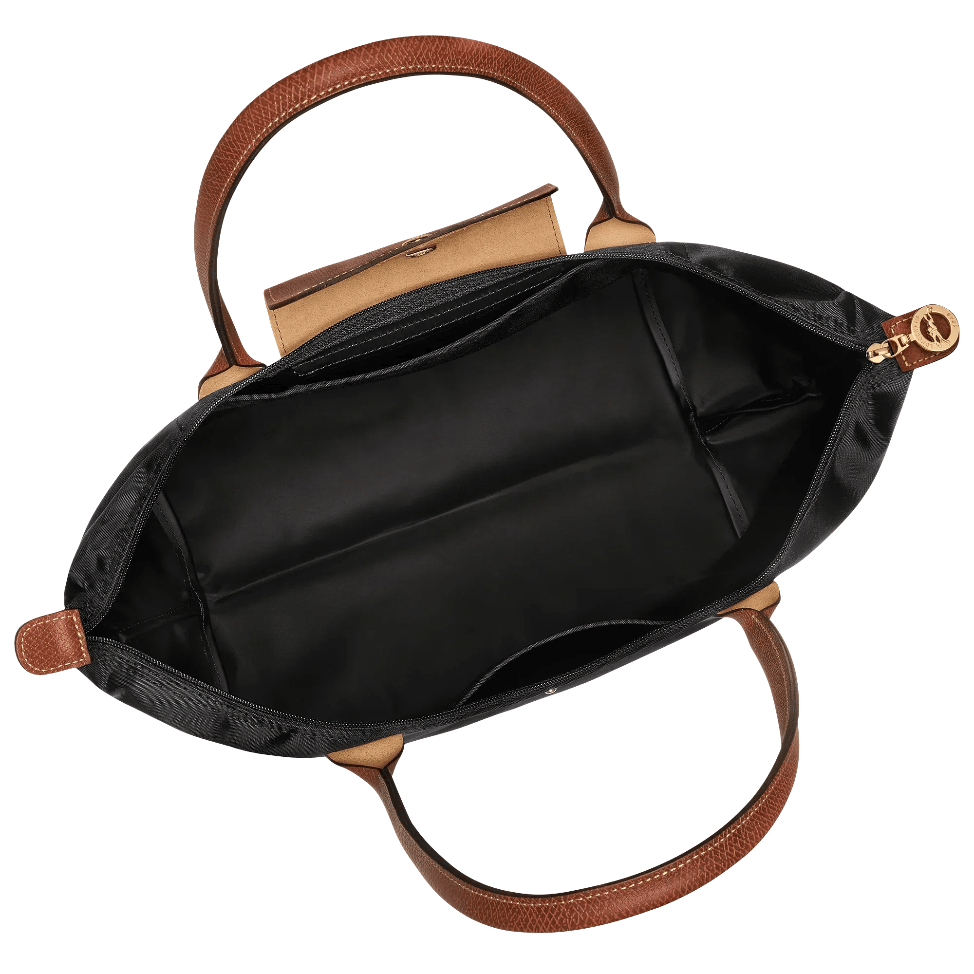 Longchamp - Large Le Pliage Tote, Black - MUSSRA