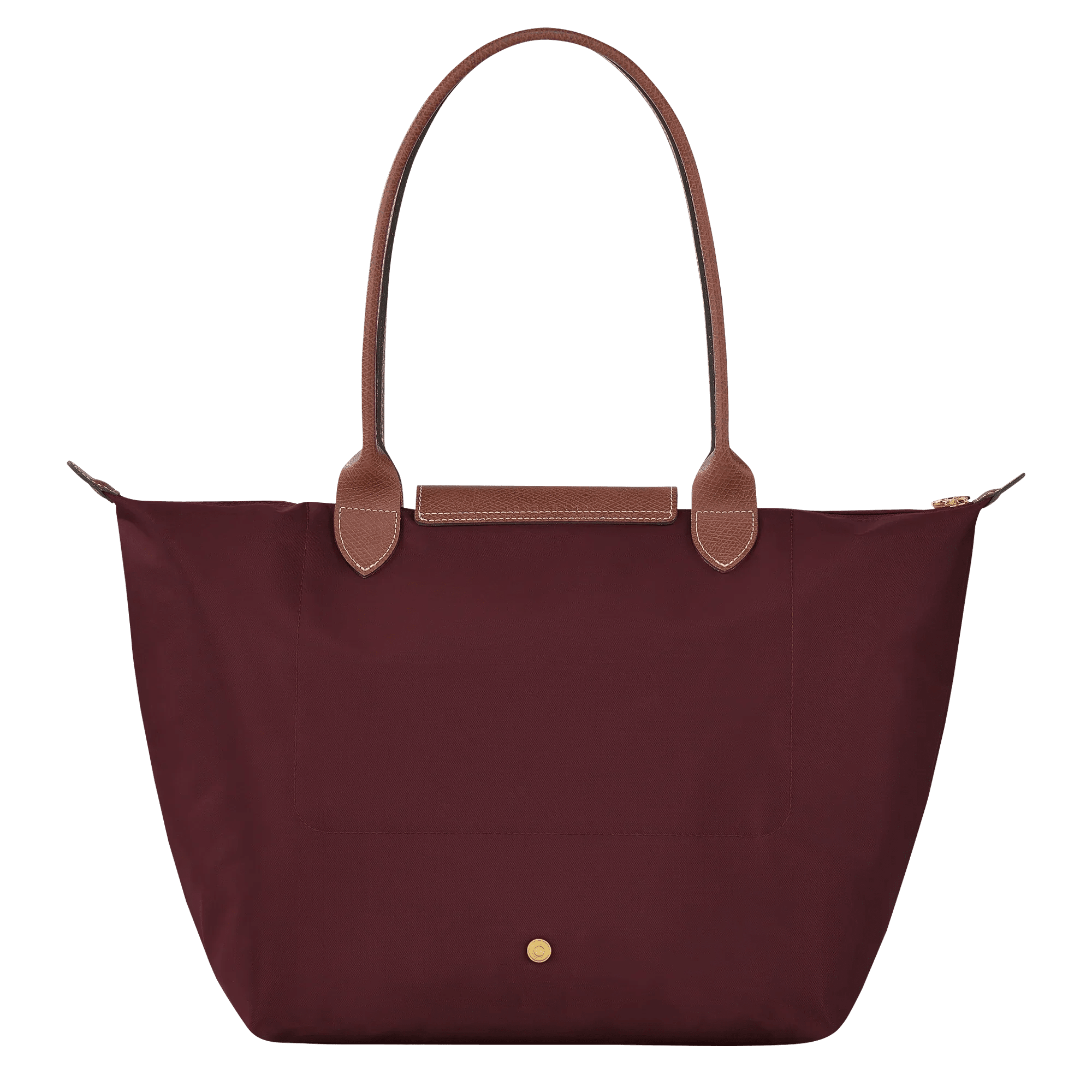 Longchamp - Large Le Pliage Tote, Burgundy - MUSSRA