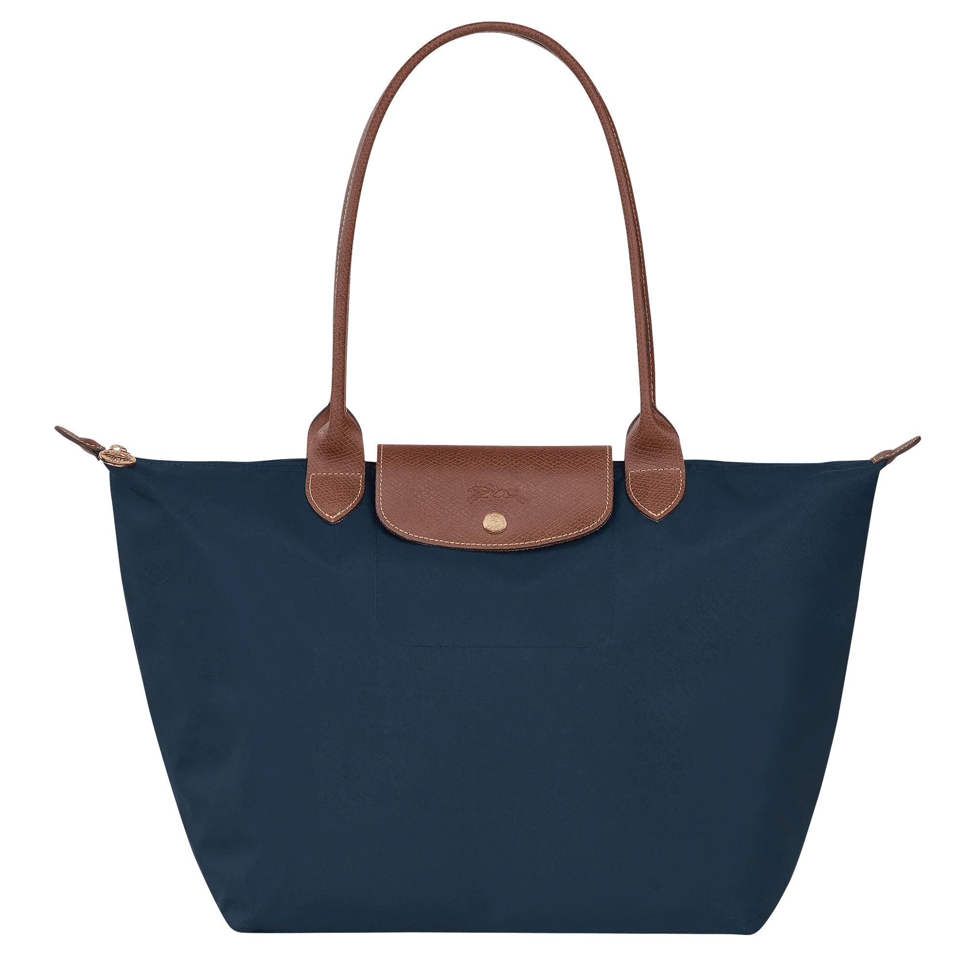 Longchamp - Large Le Pliage Tote, Navy - MUSSRA