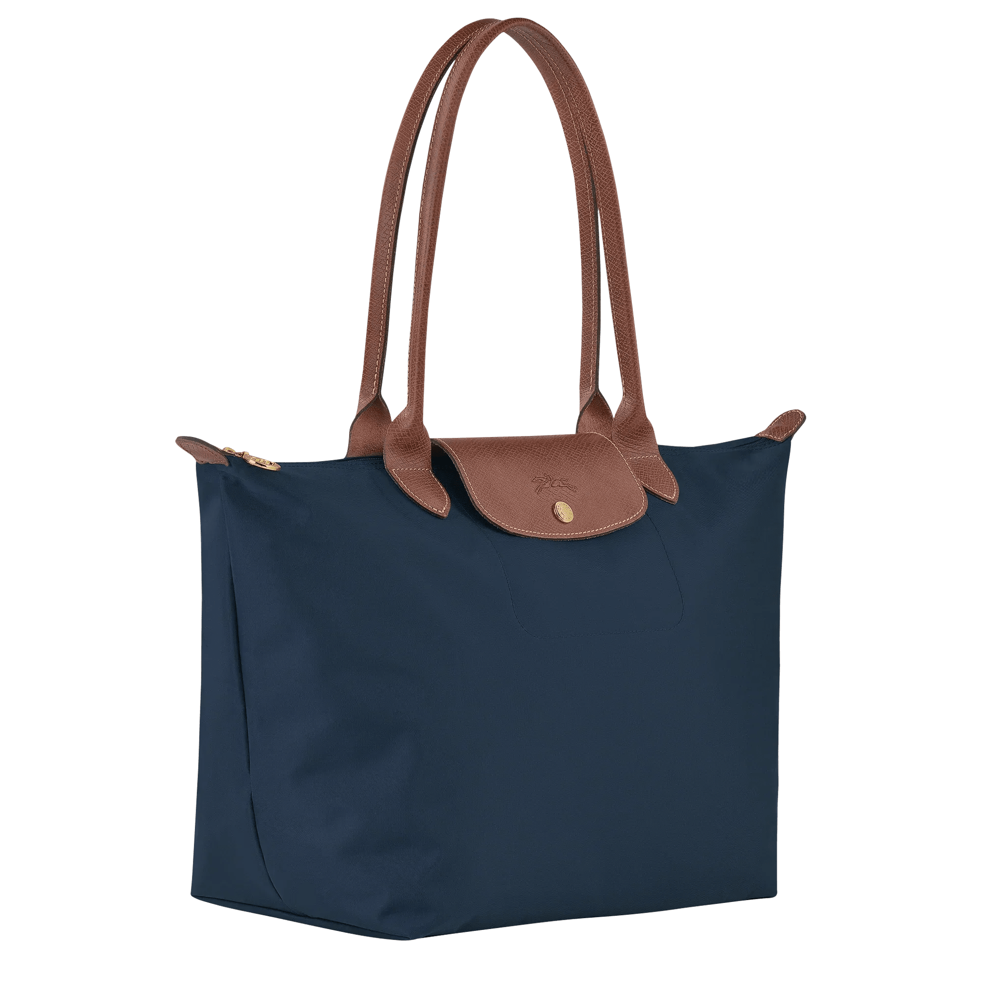 Longchamp - Large Le Pliage Tote, Navy - MUSSRA