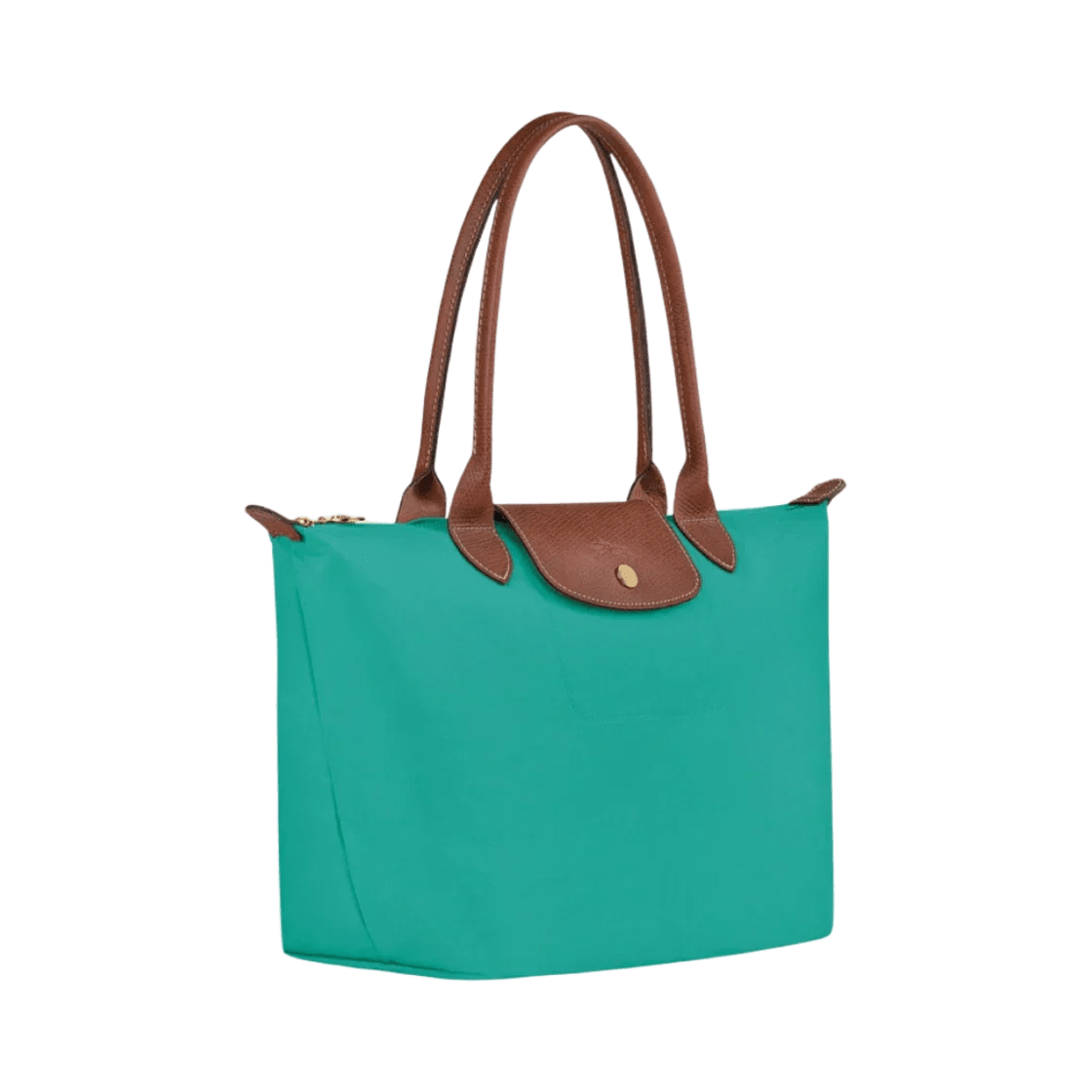 Longchamp - Large Le Pliage Tote, Turquoise - MUSSRA