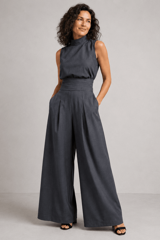 Lunaria™ | Elegant Wide-Leg Set - MUSSRA