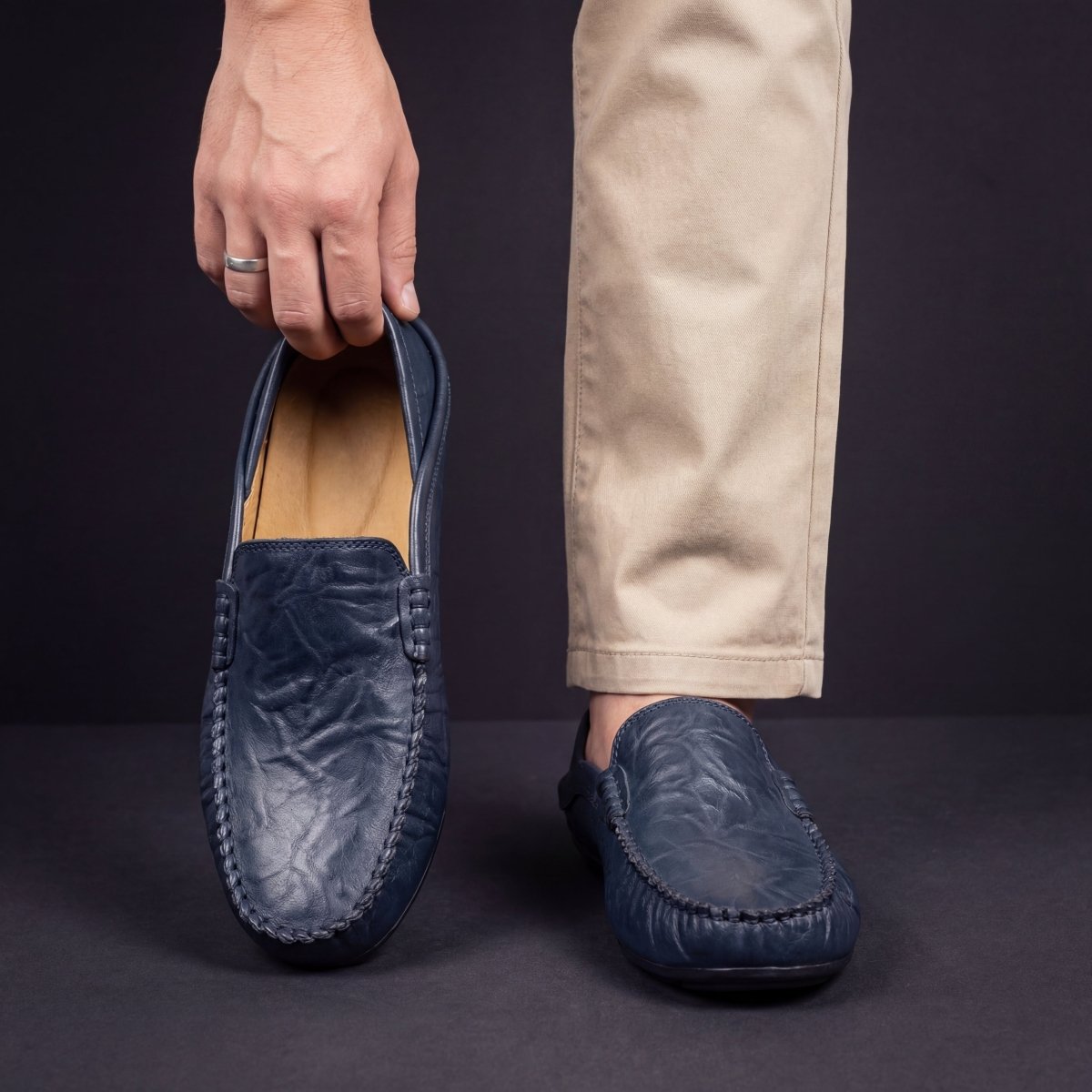 Matteo | Leather Loafers - MUSSRA