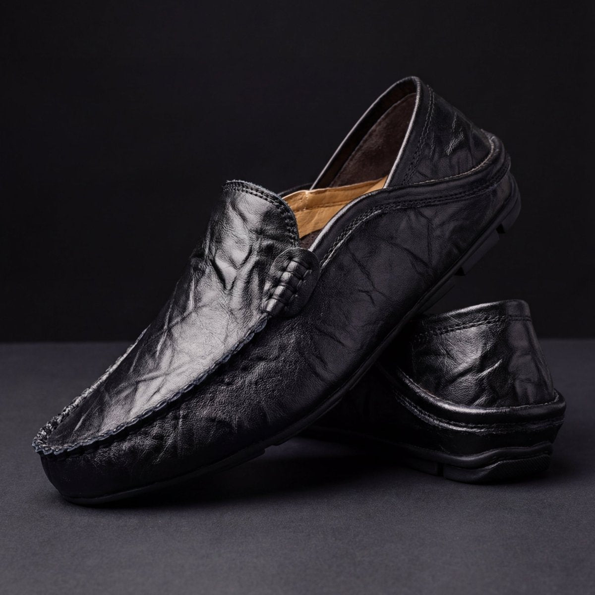 Matteo | Leather Loafers - MUSSRA