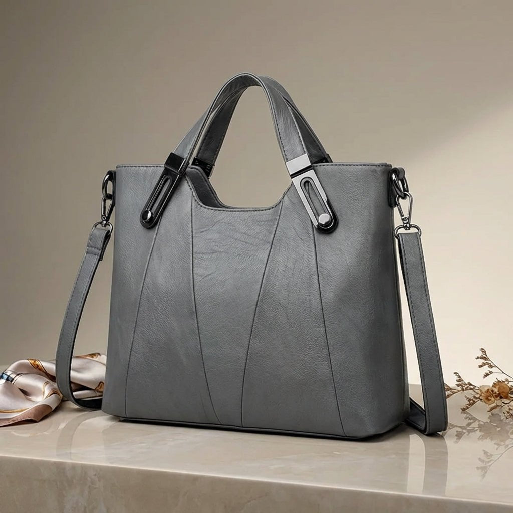 Sienna Leather Handbag - MUSSRA