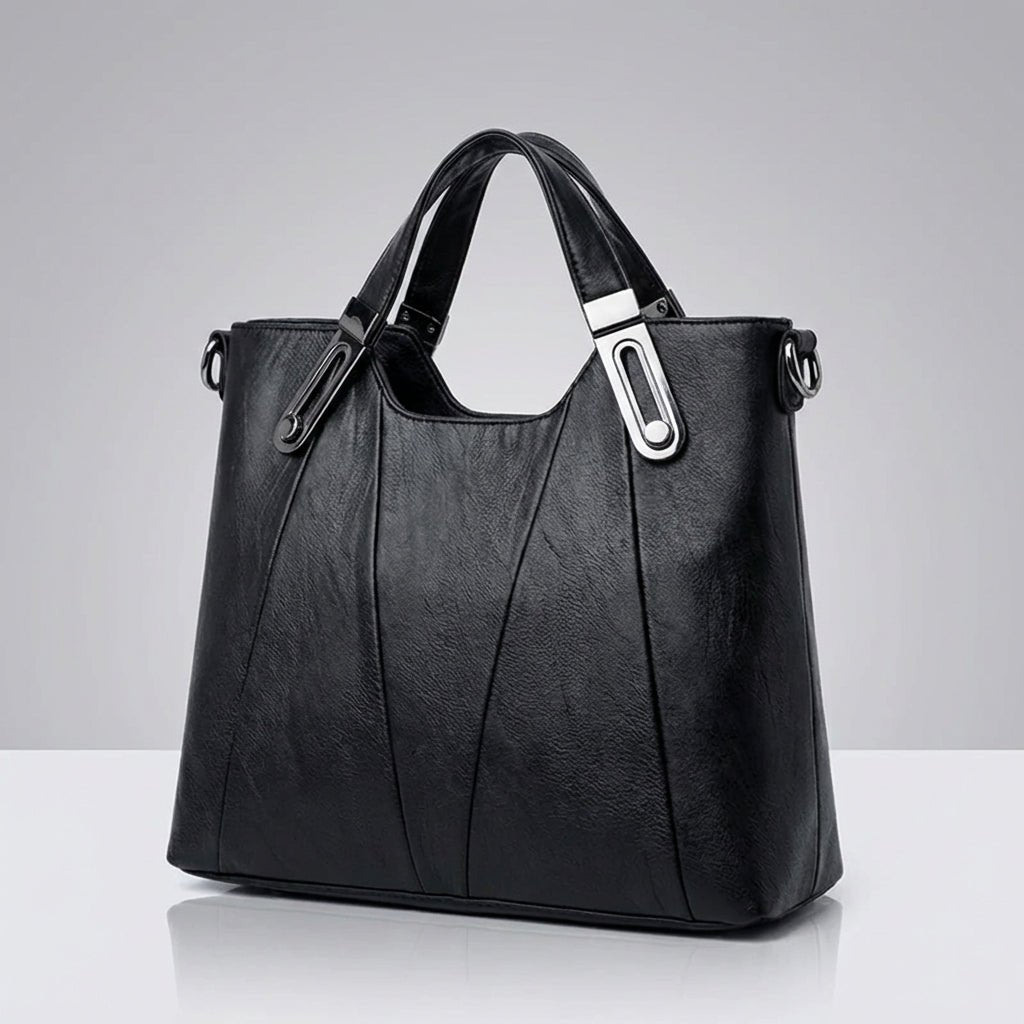Sienna Leather Handbag - MUSSRA