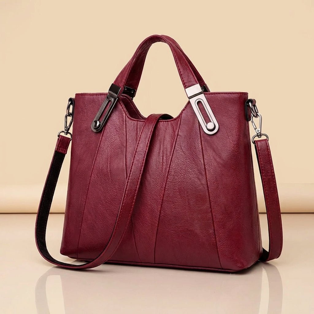 Sienna Leather Handbag - MUSSRA