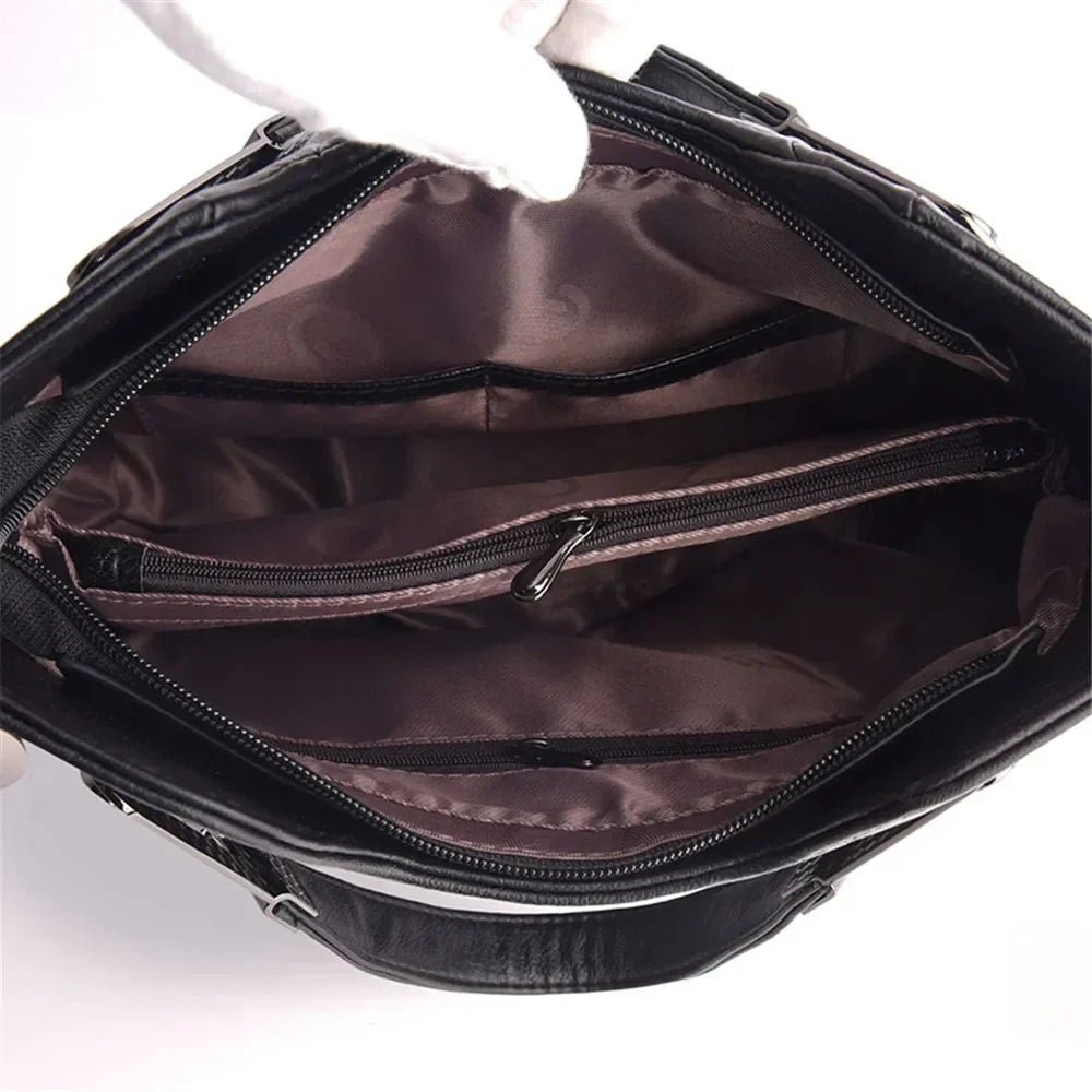 Sienna Leather Handbag - MUSSRA