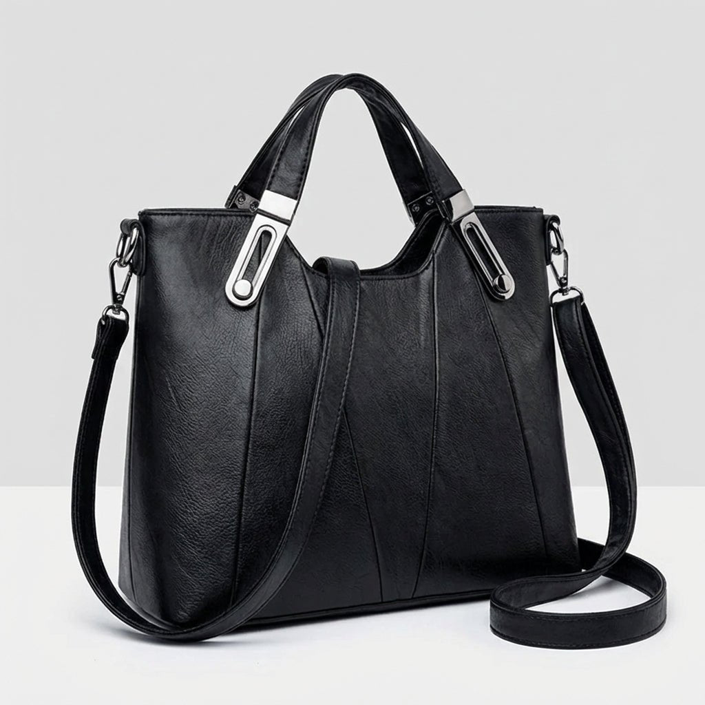 Sienna Leather Handbag - MUSSRA