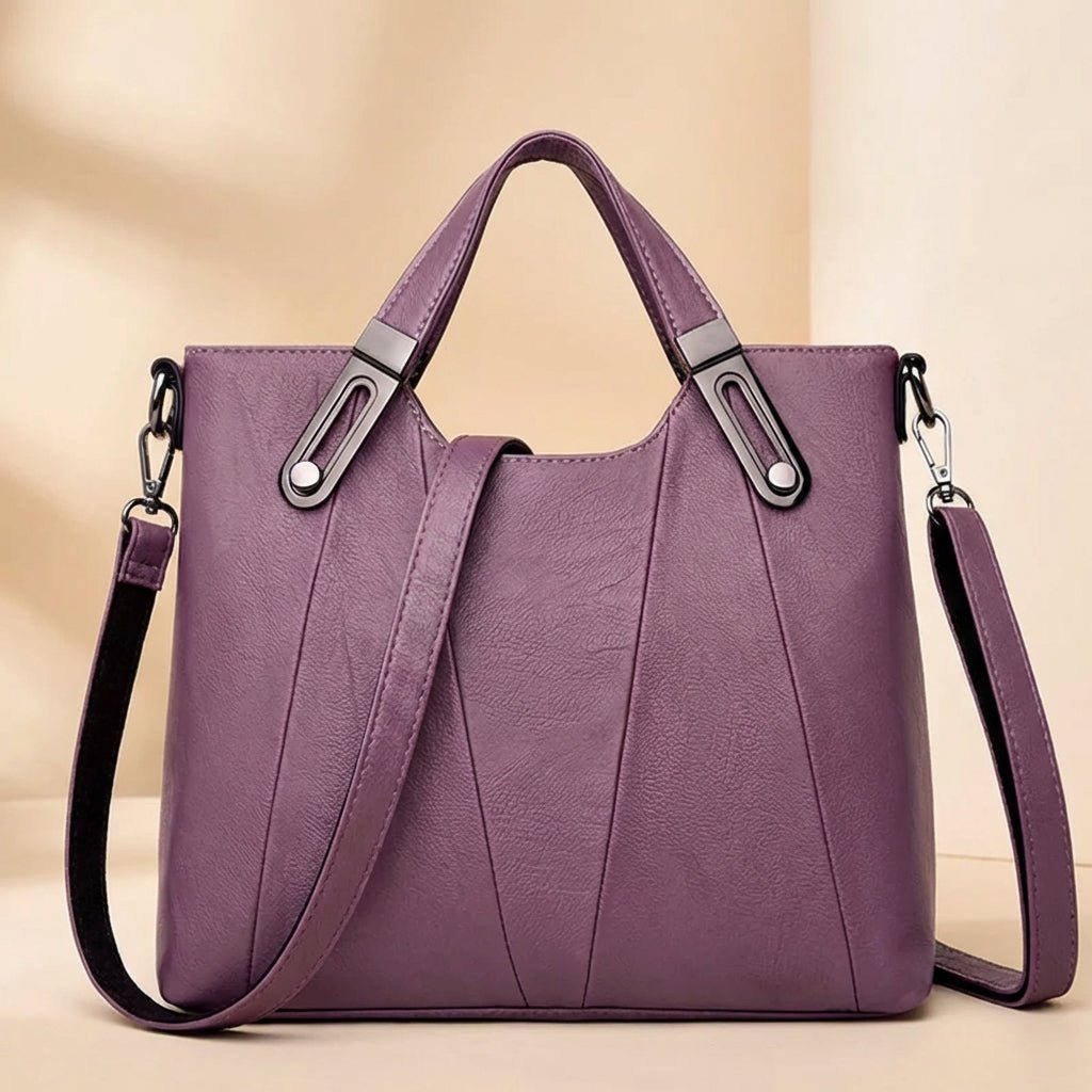 Sienna Leather Handbag - MUSSRA