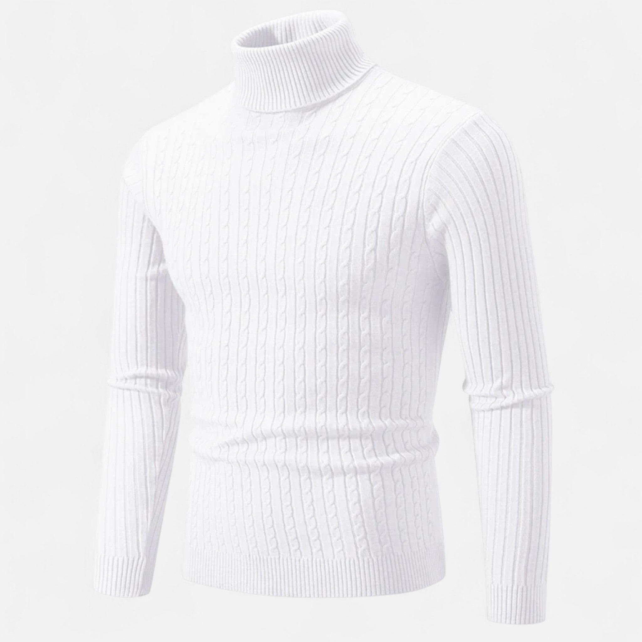 Vara Men’s Wool High - Neck Sweater - MUSSRA