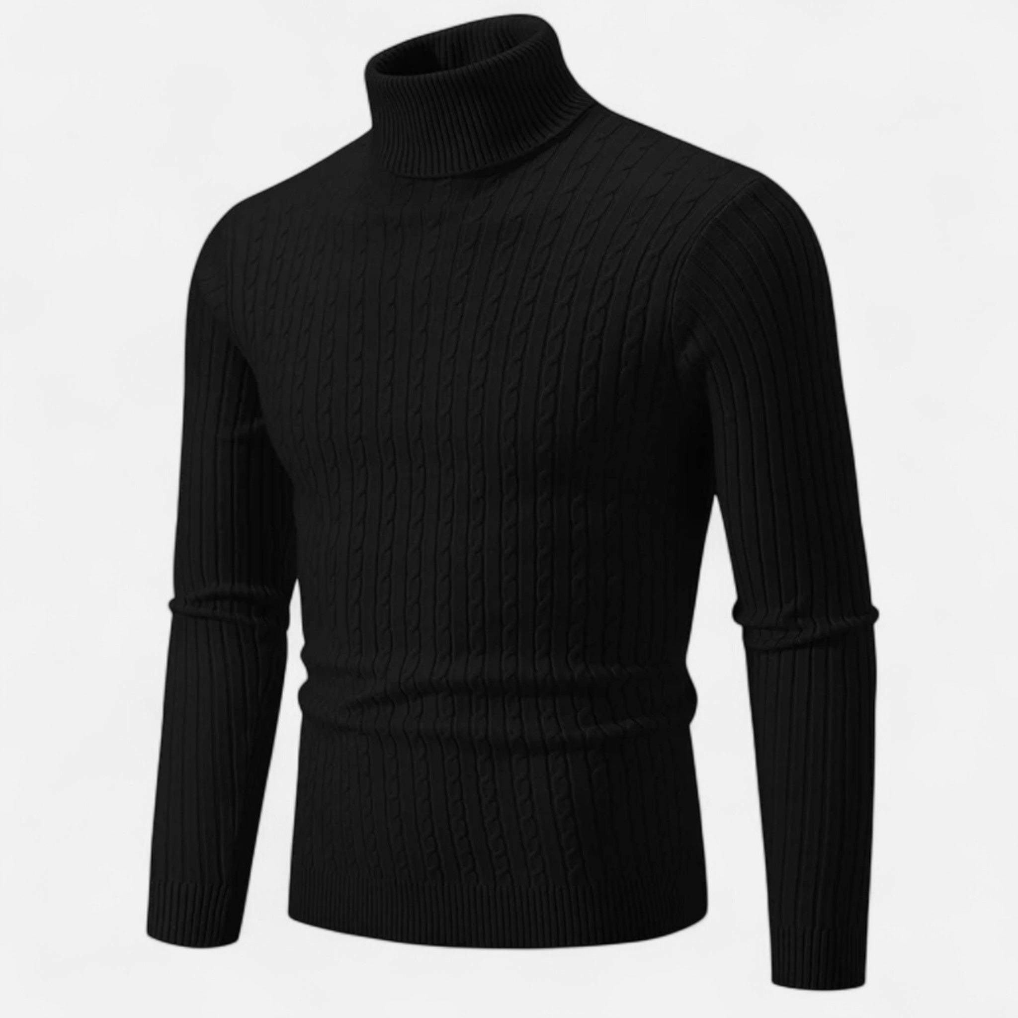 Vara Men’s Wool High - Neck Sweater - MUSSRA
